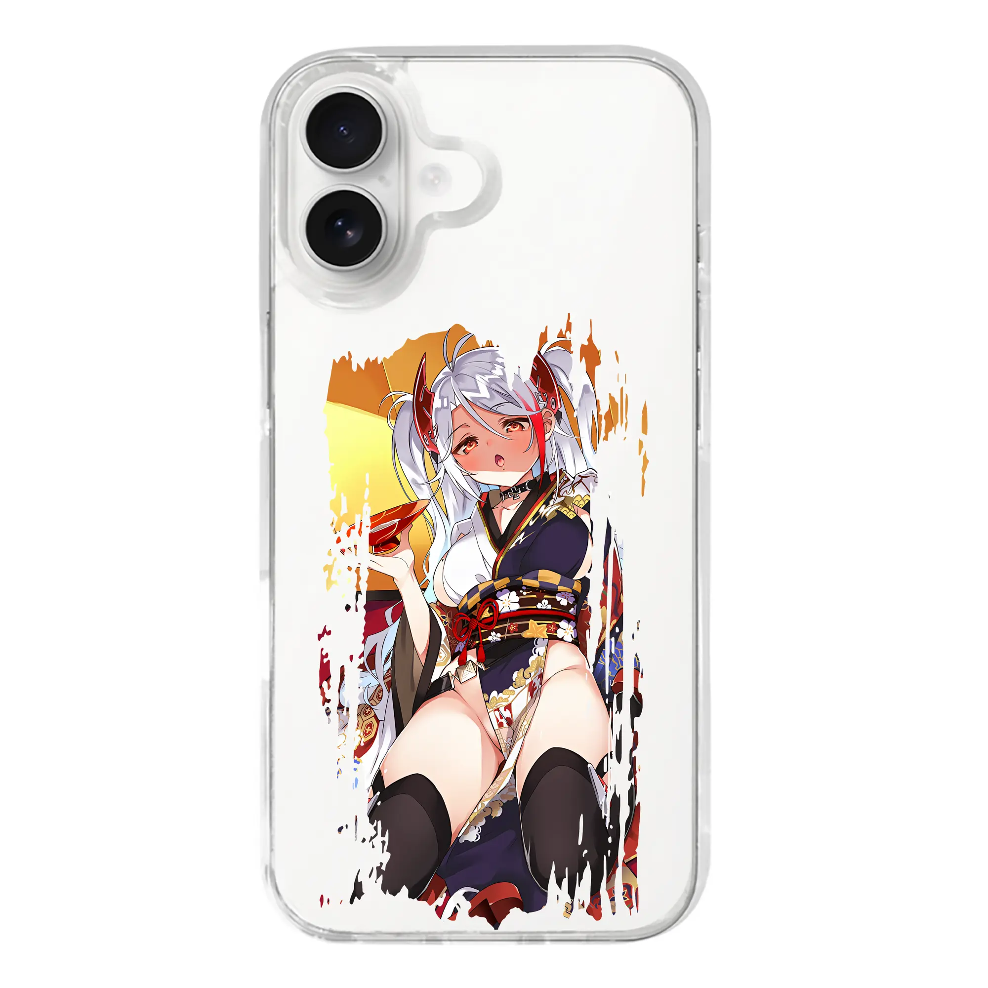 アズールレーン グッズ,プリンツ・オイゲン - iPhone 17シリーズ 透明スマホケース – 薄型・耐衝撃・精密フィット保護カバー